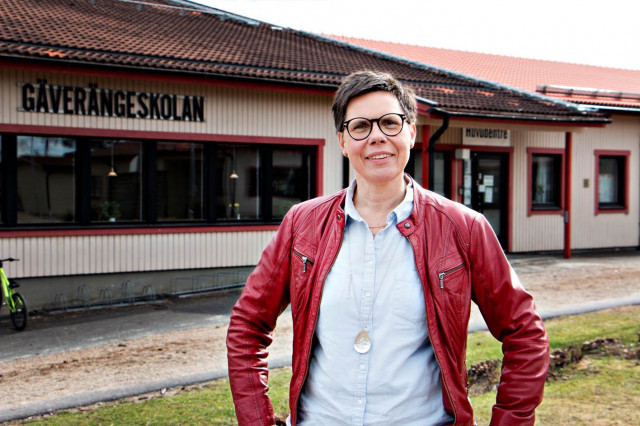 Carin Engblom fick den nya tjänsten som rektor för kommunens grundskolor.