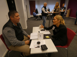 Rickard Brunzell, Industriprofil, och Anna Höglund, Clarion Hotel Winn