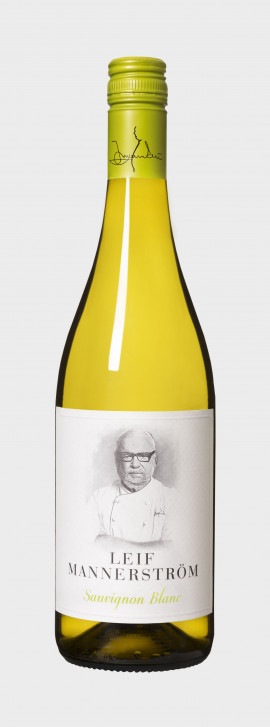 Flaska Leif Mannerström Sauvignon Blanc.