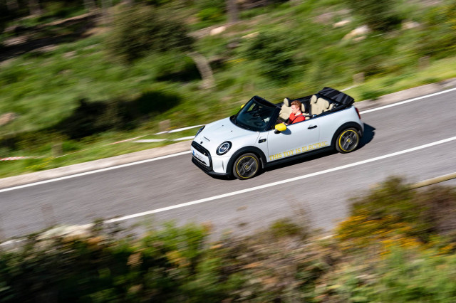 MINI Cooper SE Cabriolet – en prototyp för framtiden.