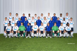 Gefle IF Fotboll av årgång 2009 med den den nya dräkten