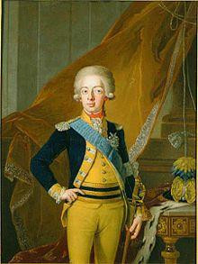 Gustav IV Adolf som fjortonåring