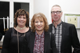 Helen Norberg, Simson Power Tools, Lenita Pettersson, SKF Coupling, och Kenneth Sundberg, Svensk Processteknik (Foto Per-Erik Jäderberg)