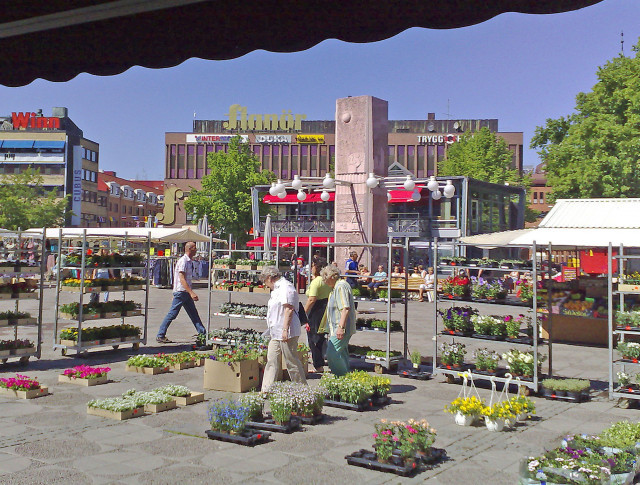 Torget i Gävle, då, nu eller sen?