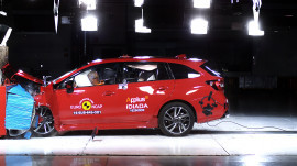 Nya Levorg har fått toppbetyg i alla krocktester	 Världen över. Nu senast 5 stjärnor i Euro NCAP.