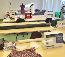 Nu textilutbildning i Storvik, Gästrikland.